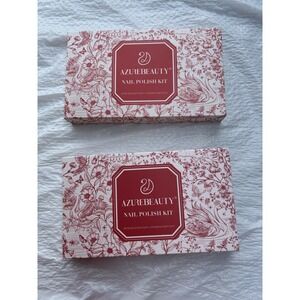 AzureBeauty‎ Nail Polish Kit Dark Green Dip Powder System 2 PK Bundle NEW IN BOX